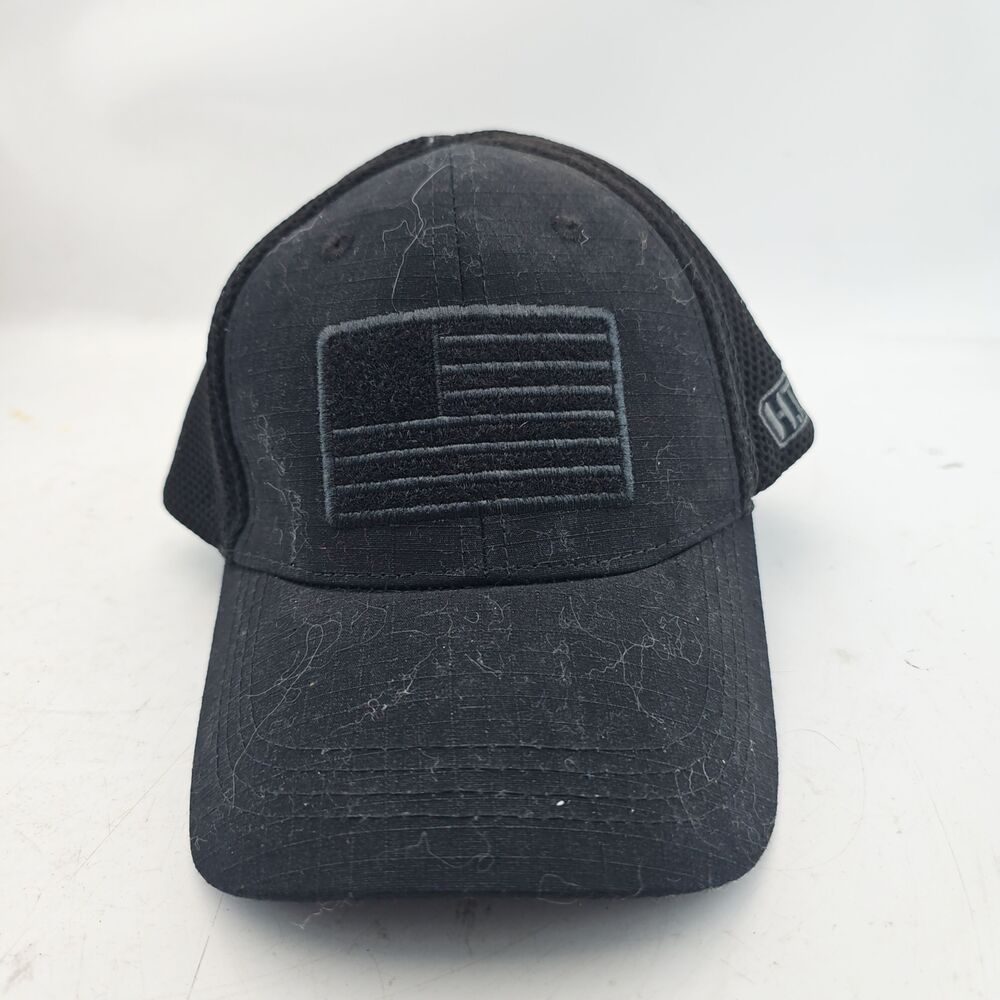 Highland Tactical Baseball Cap Fitted Osfm Black Mesh